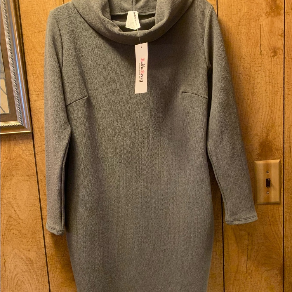 New Gray Bella Berry Dress